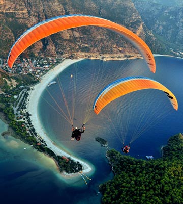 PARAPENTE EN TURQUIA