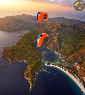 VUELO EN PARAPENTE EN FETHIYE LAGUNA AZUL