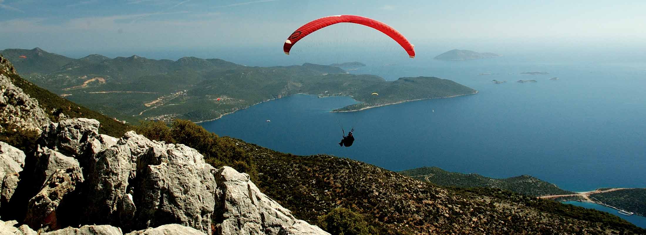 VUELO EN PARAPENTE EN KAS TURQUIA