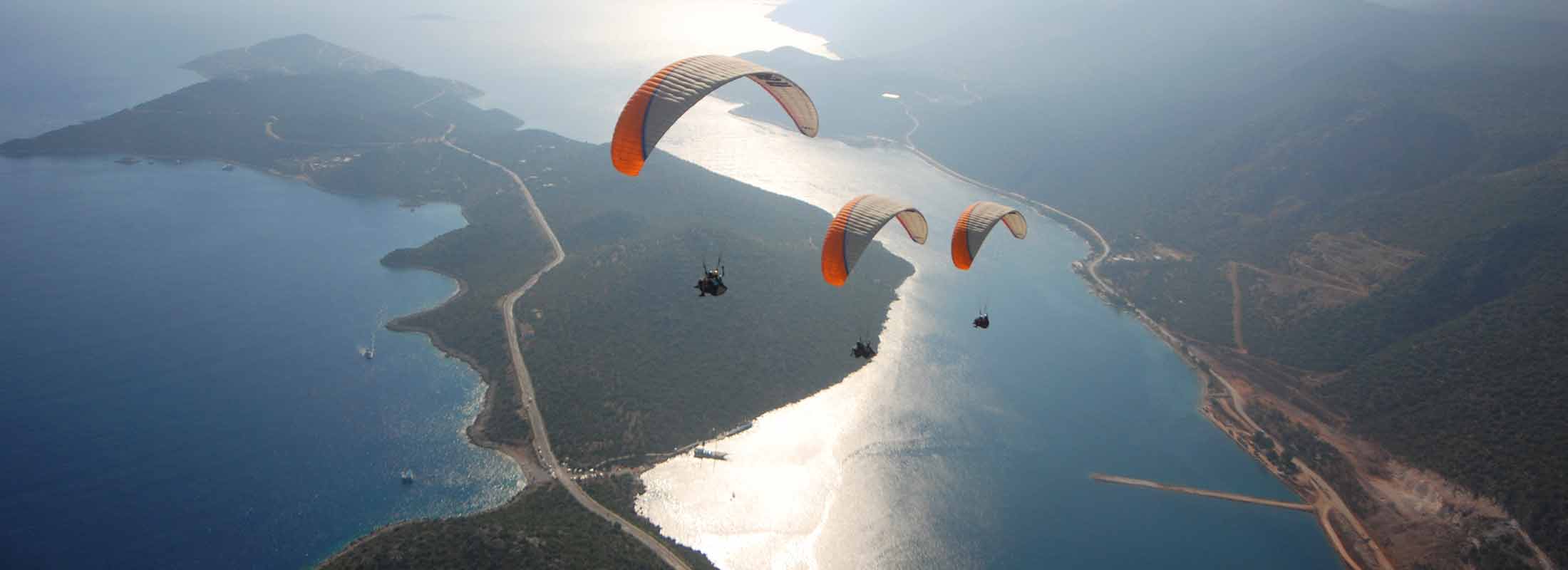 VUELO EN PARAPENTE EN KAS TURQUIA