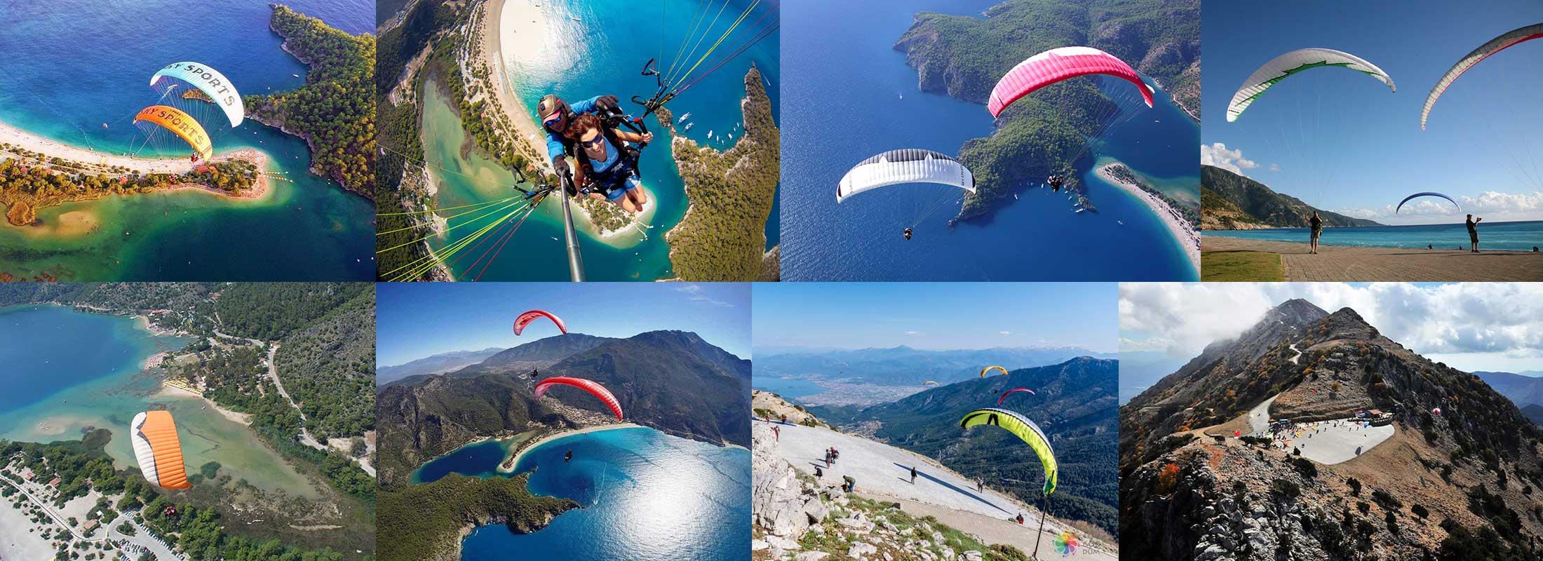 VUELO EN PARAPENTE EN FETHIYE LAGUNA AZUL